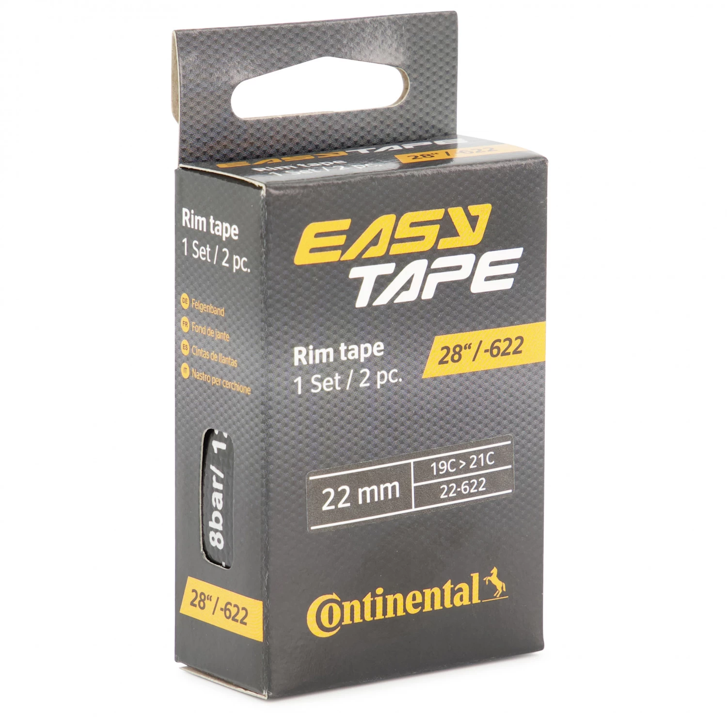 Continental - Rim Tape 2 Pcs 28" - Rim Tape 1 Continental - Rim Tape 2 Pcs 28" - Rim Tape