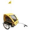 M-Wave - Stalwart Kid Easy Light Alu-Rahmen - Child Trailer -Bicycle Cycling Equipment Shop m wave stalwart kid easy light alu rahmen child trailer