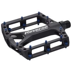Reverse - Pedal Black One - Platform Pedals -Bicycle Cycling Equipment Shop reverse pedal black one platform pedals 2