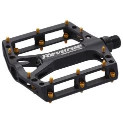 Reverse - Pedal Black One - Platform Pedals -Bicycle Cycling Equipment Shop reverse pedal black one platform pedals 3