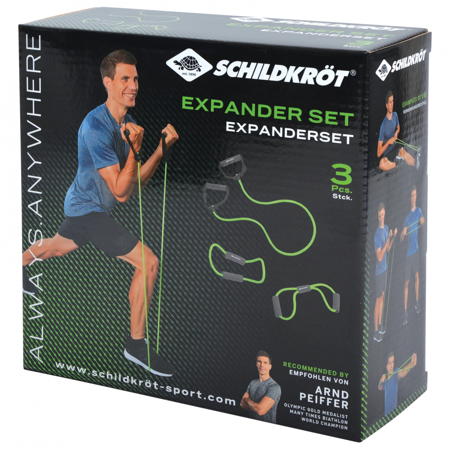 Schildkröt Fitness - Expander Set 3-teilig - Functional Training 2 Schildkröt Fitness - Expander Set 3-teilig - Functional Training - Image 2